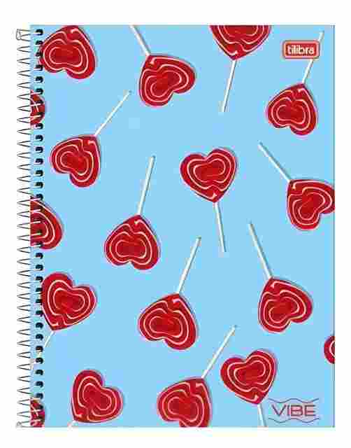 CADERNO 1X1 VIBE FEM. C.D.